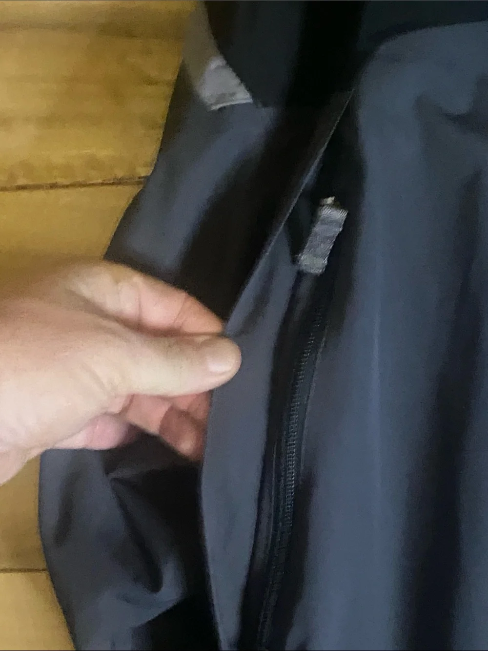 The North Face City Standard Hyvent insulated Black Gray jacket XL hood